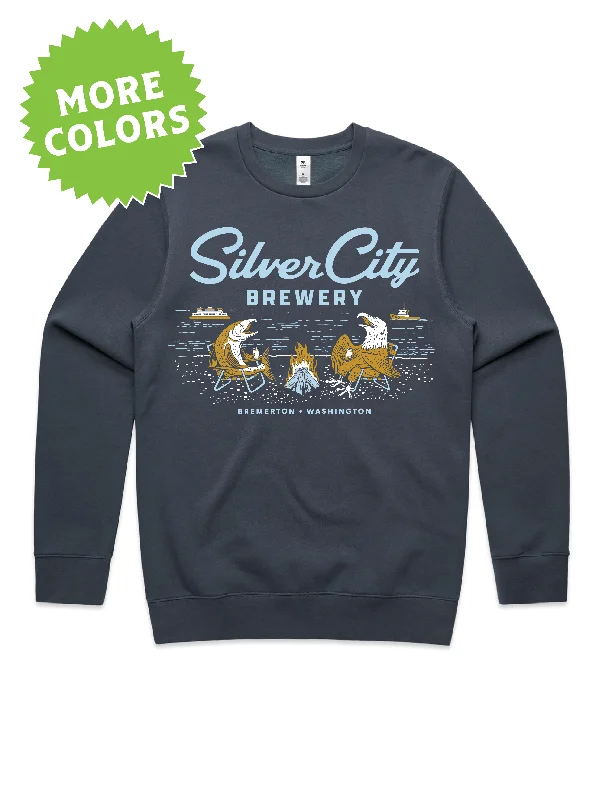 Silver City Brewery · Crewneck Sweatshirt Hoodie with Drawstring Waist Adjustable Fitted Silver City Brewery · Crewneck Sweatshirt Hoodie with Drawstring Waist Adjustable Fitted