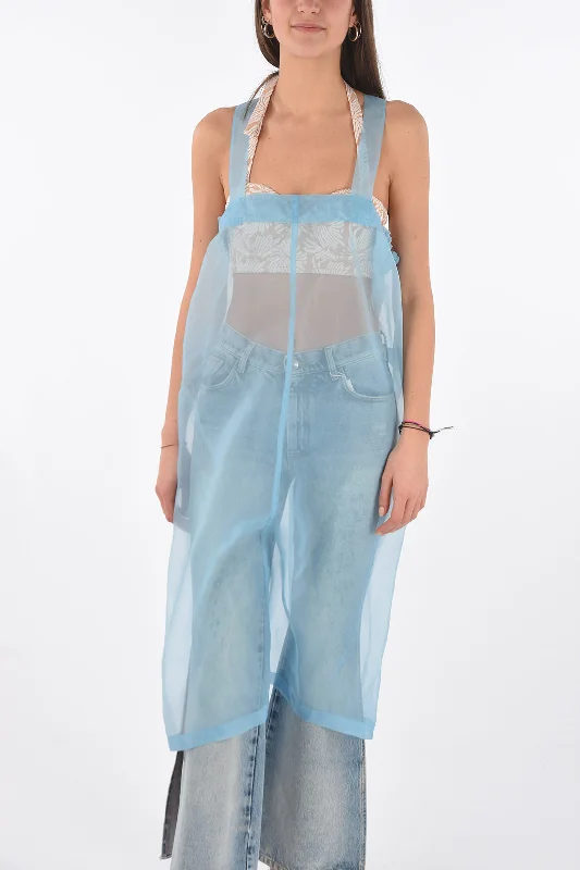 Maison Margiela MM0 sheer sleeveless shift dress Tunics Custom made