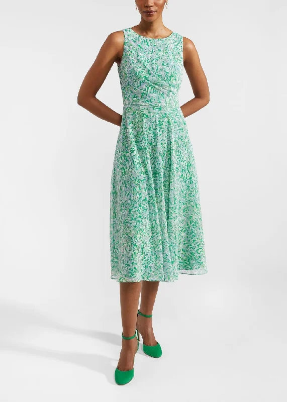 Jess Dress 0124/5235/9045l00 Green-Multi Tunics Practical durable