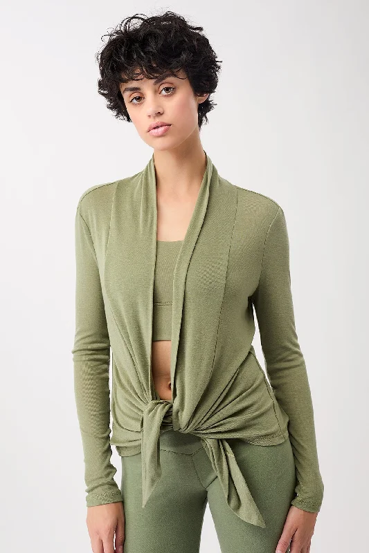 Allround Jacket Mossy Bark Notch Collar Jacket Peter Pan Collar Jacket Cowl Neck Jacket