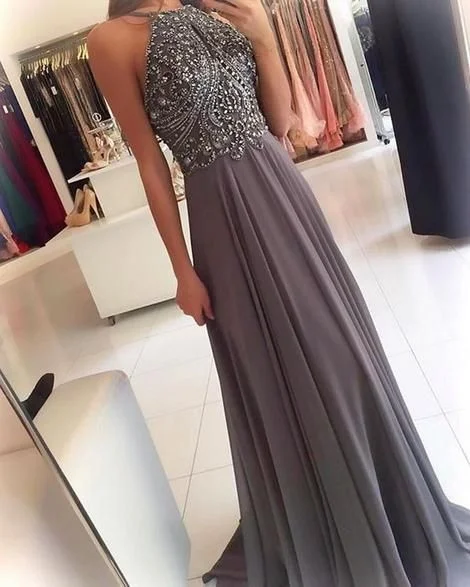 ackless A-line Beaded Chiffon Long Prom Dress Fashion Wedding Party Dress cg674 sweetheart Neckline Romantic ackless A-line Beaded Chiffon Long Prom Dress Fashion Wedding Party Dress cg674 sweetheart Neckline Romantic