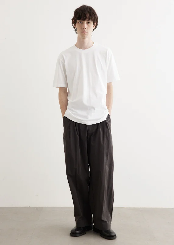 Yale Double Pleat Volume Pants Casual Lounge Pants