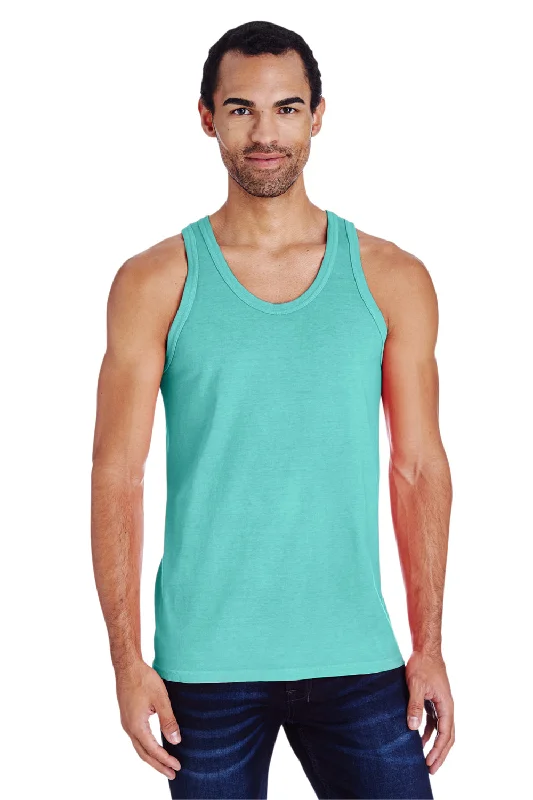ComfortWash By Hanes Mens Tank Top - Mint Green open back tank